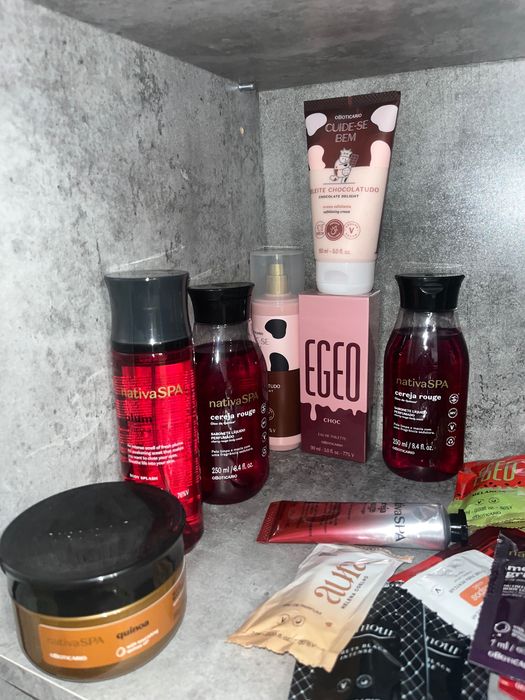 Kit boticário - Vários produtos