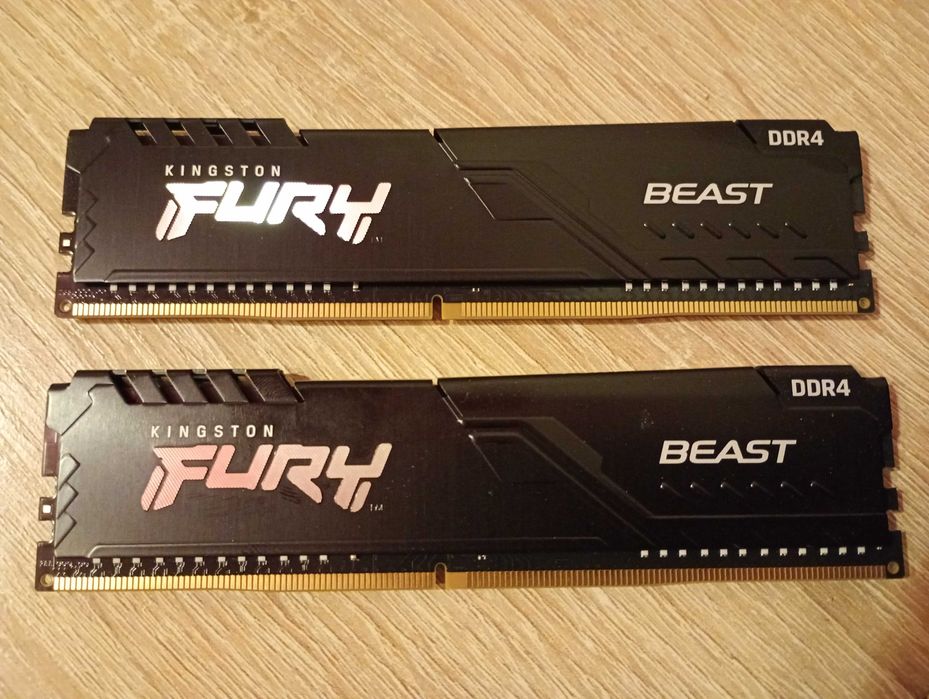 Модуль пам'яті  DDR4 32GB (2x16GB) 3200 Kingston Fury(KF432C16BBK2/32)