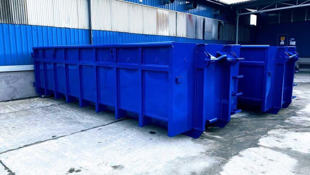 Kontener hakowy KP 24 standard na duży hak na odpady