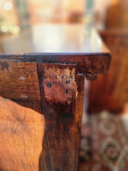 Witryna drewniana kolonialna prosta 140 cm #1614 Stylowy Węgrów