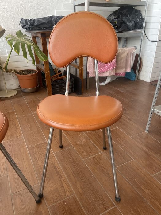 Cadeiras Laranja Vintage