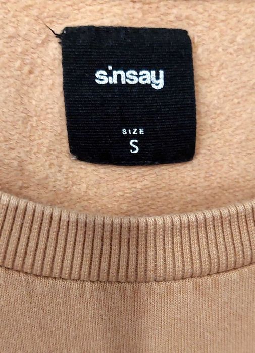 Beżowa Bluza Damska Marki Sinsaj Rozmiar S