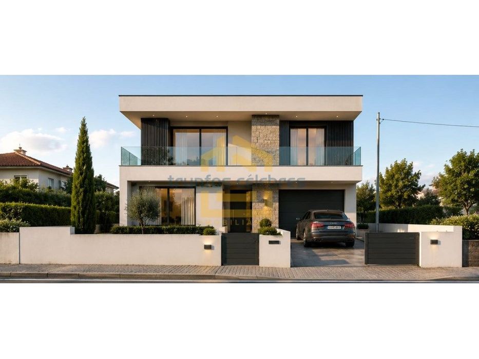 Terreno de 357 m2 p/ construção de Moradia de 4 frentes - vila do c...