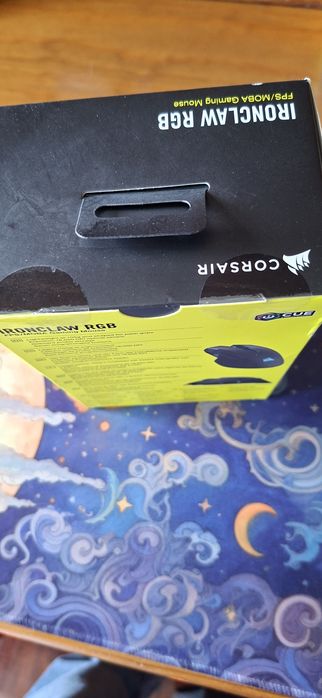 rato Corsair Ironclaw rgb com fio selado!! So hoje 20 € preço final