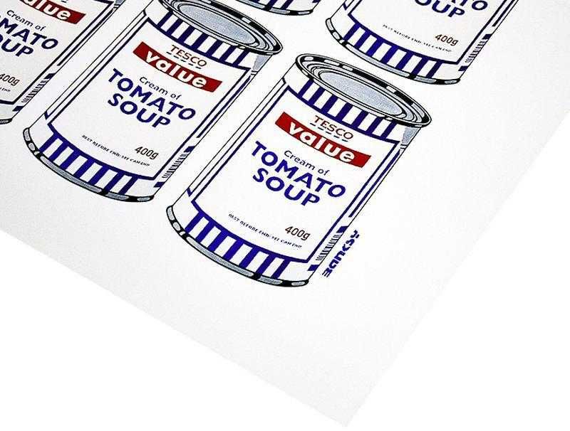 Banksy soup can poster