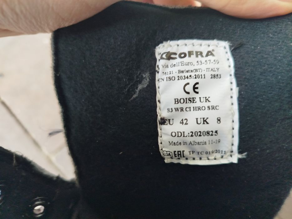 Buty robocze cofra boise uk s3 wr ci hro src