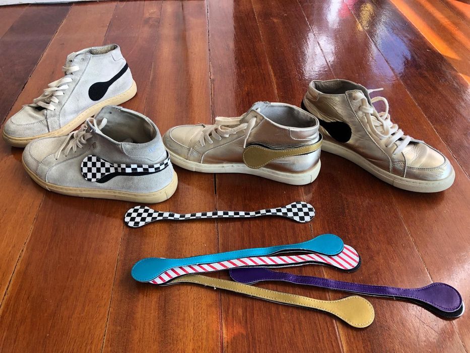 Pack 2 pares de divertidosa e versáteis  tenis ishoes 37