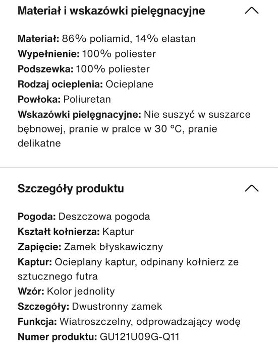 Kurtka płaszcz New Oxana Guess S Nowa!