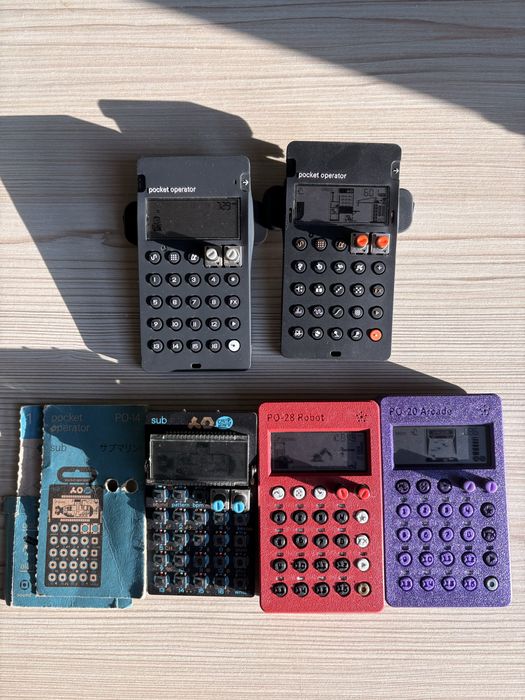 Conjunto 5 Pocket Operators