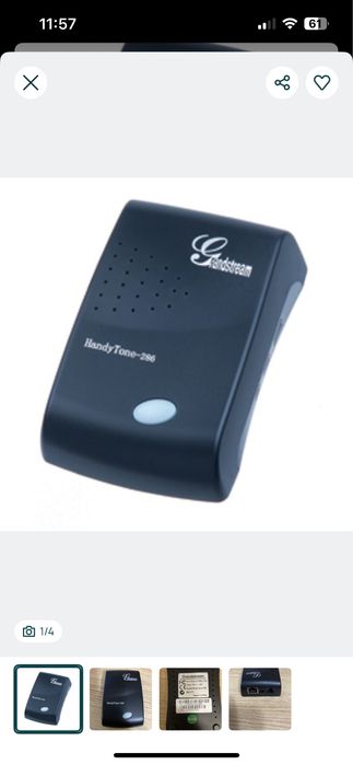 Adaptador para telefone analógico Grandstream HandyTone-286