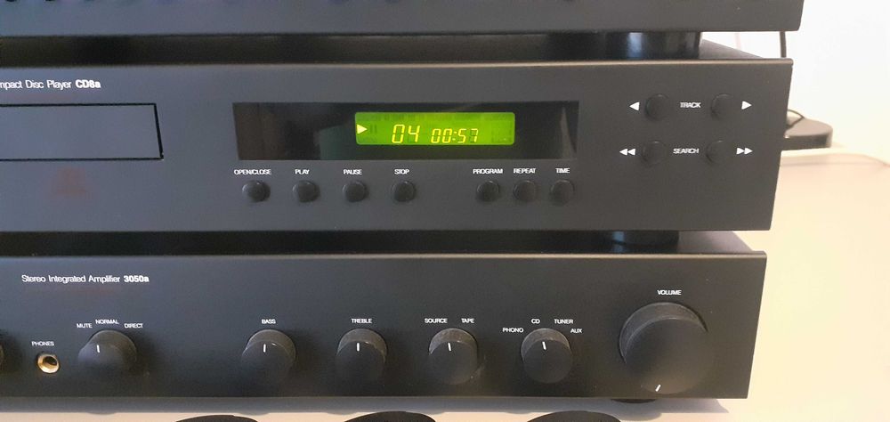 Sistema Hi-Fi AMC 3050A + CD8A + T7 + KEF Koda 7