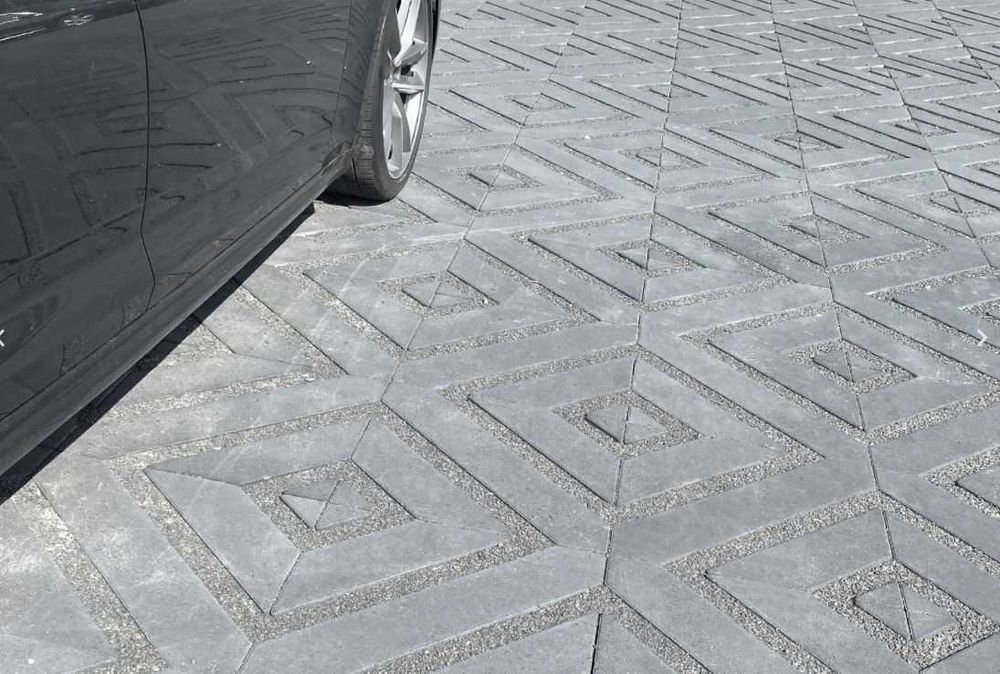 Eko-Trio - ażurowa płyta ekologiczna - 8 cm