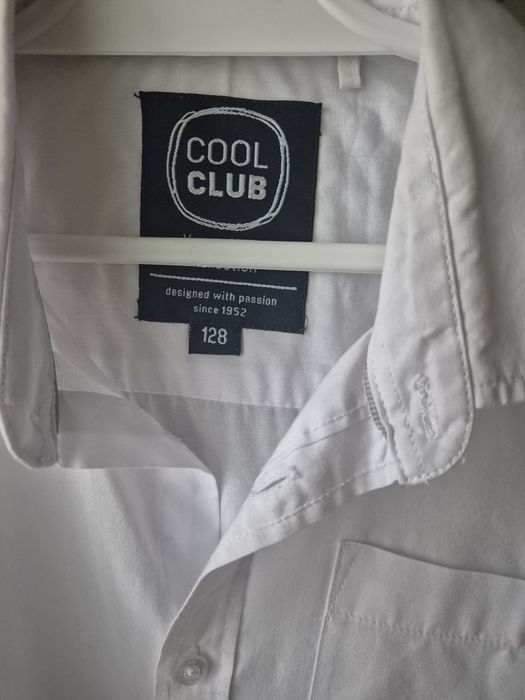 Koszula biała Smyk Cool club roz. 128