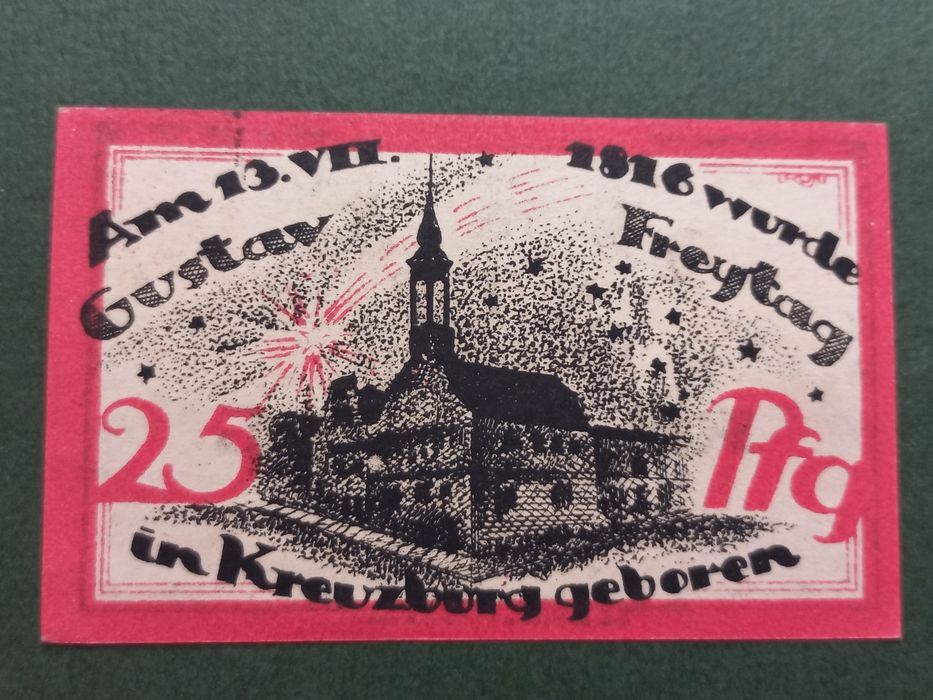 Kluczbork (Kreuzburg) - notgeld 25 fenigów 1921 r.