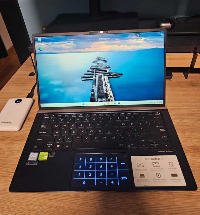 Laptop ASUS ZenBook UX433F i5-8265U 8GB 512GB SSD GeForce MX150 Win11