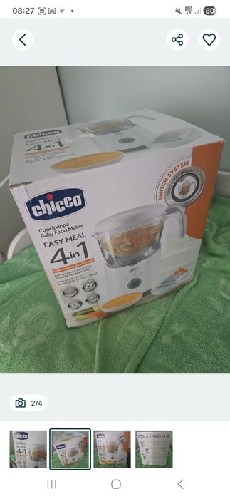 Blender chicco easy meal 4w1