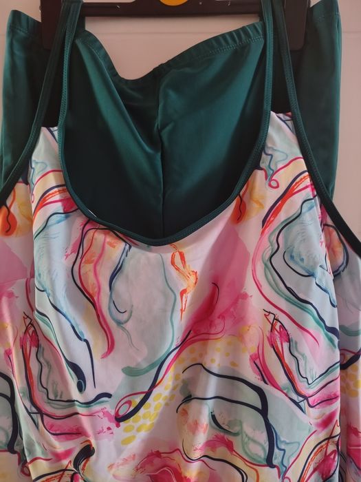 Tankini dwuczęściowy strój kąpielowy