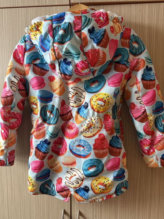 Дуже тепла Куртка зимова  для дівчинки 128 134