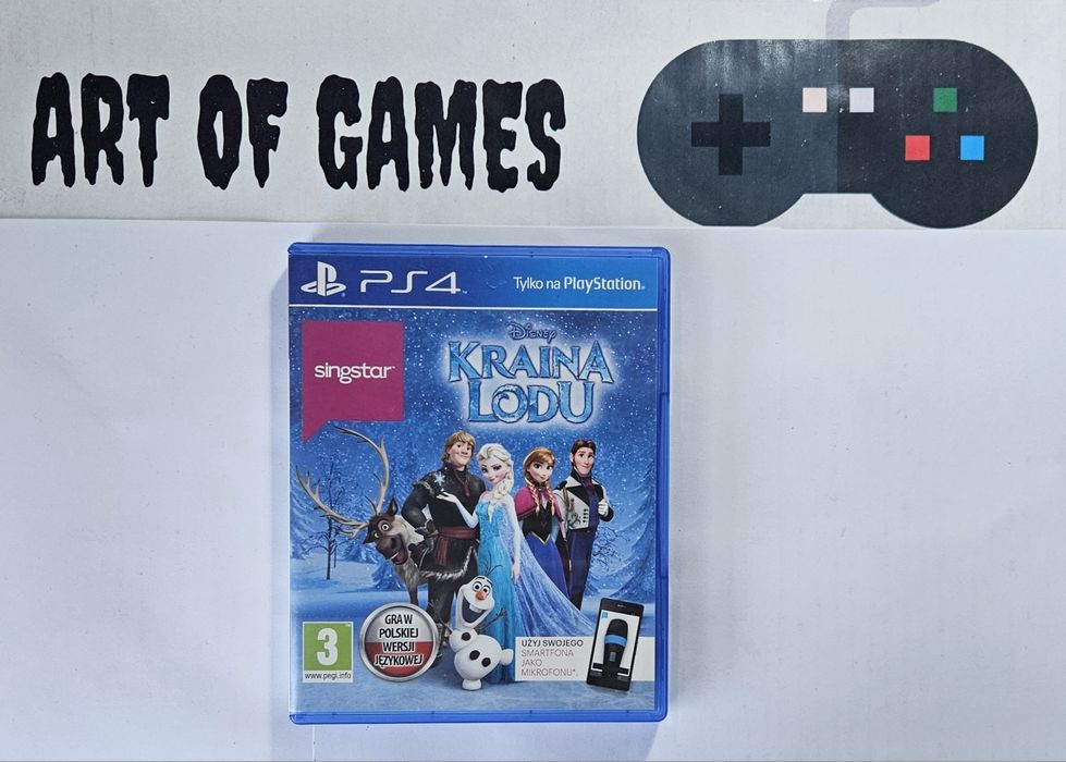 Singstar Kraina Lodu PL Ps4 Ps5 Playstation 4 5  Sing Star Frozen