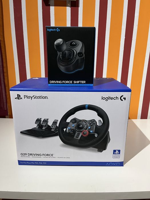 Logitech G29 + Shifter