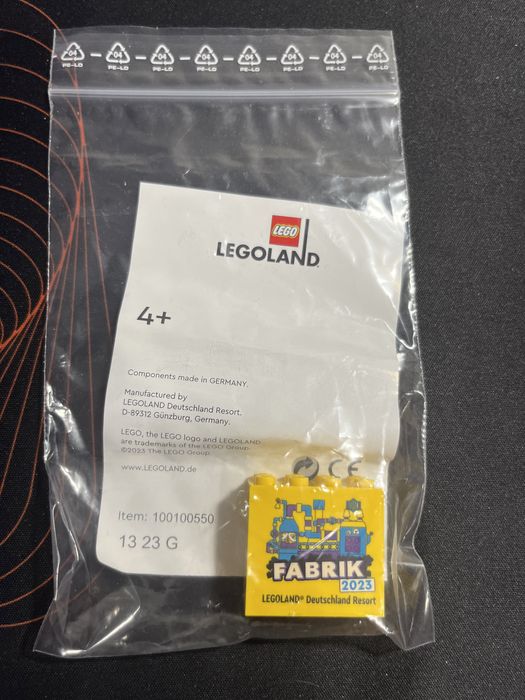 Klocek legoland Deutschland  Fabrik 2023