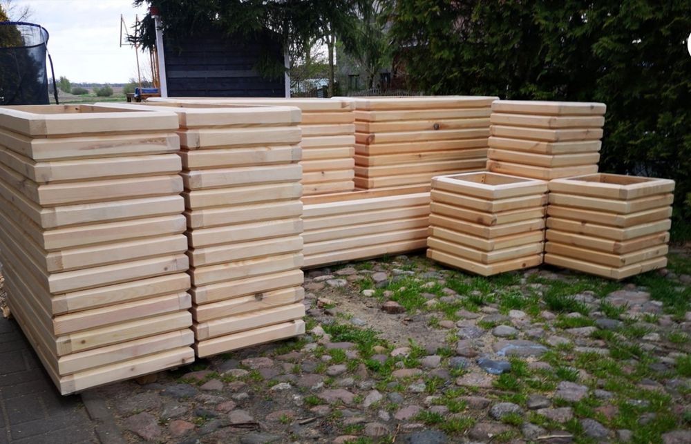 Donice drewniane max 4.5m