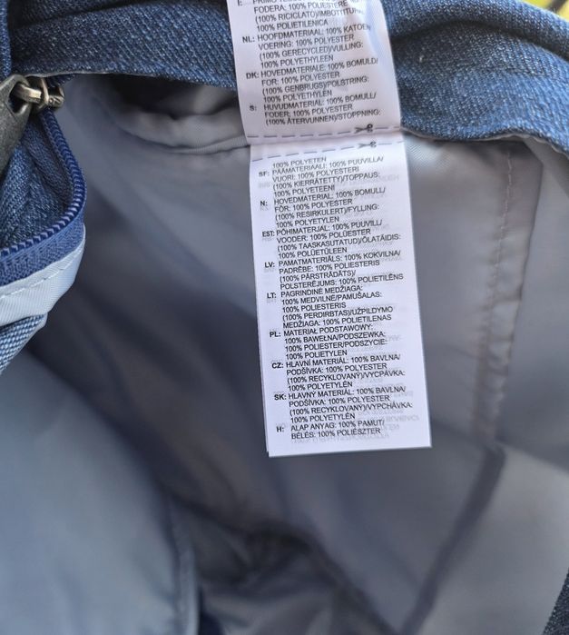 Adidas Plecak Jeansowy Nowy