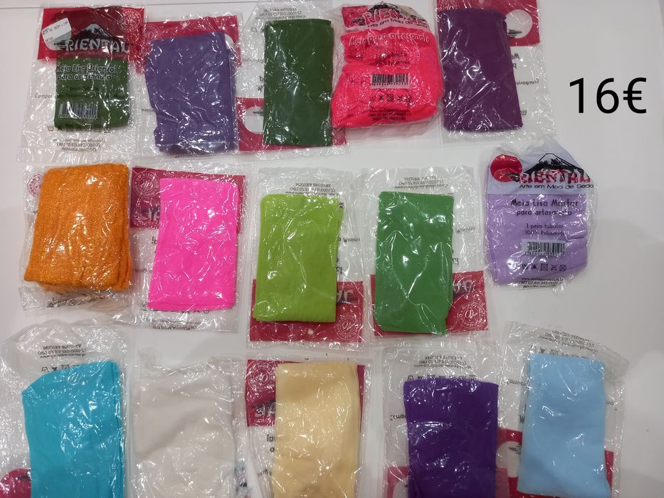 Vendo material para artesanato em meia de seda