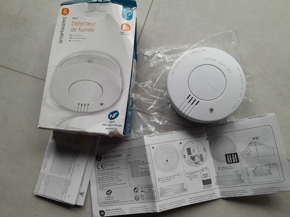 Smartwares detektor dymu Fotoelektryczne czujniki odbicia nowy outlet