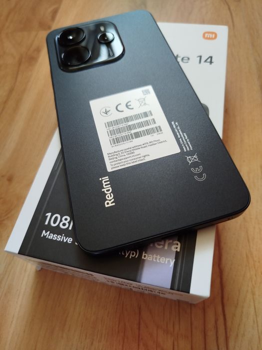 Redmi Note 14 8/256 GB kolor czarny