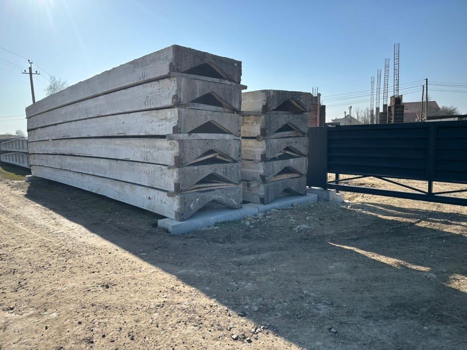 Плити перекриття  12*1,5*0,45м.-15шт.