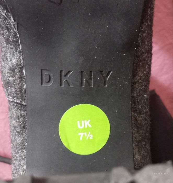 Buty damskie botki DKNY 40