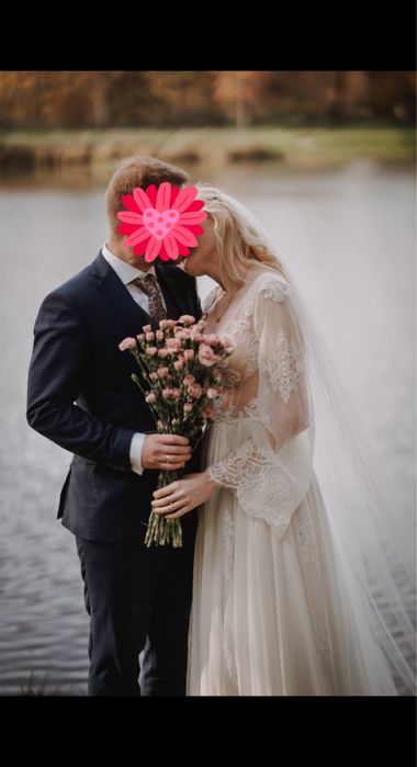 Suknia ślubna (w stylu boho)