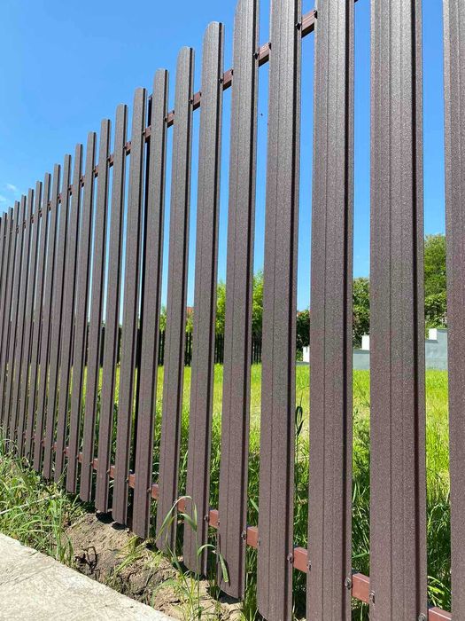 Штакетник Штахетник металевий
Евроштакетник Двухсторонний