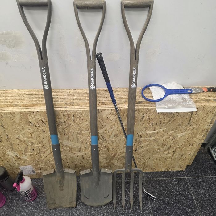 Gardena Natureline szpadel/widly zestaw.