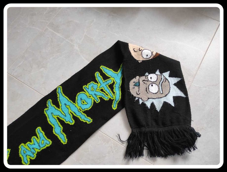 Rick and Morty ciepły szalik uniwersalny
