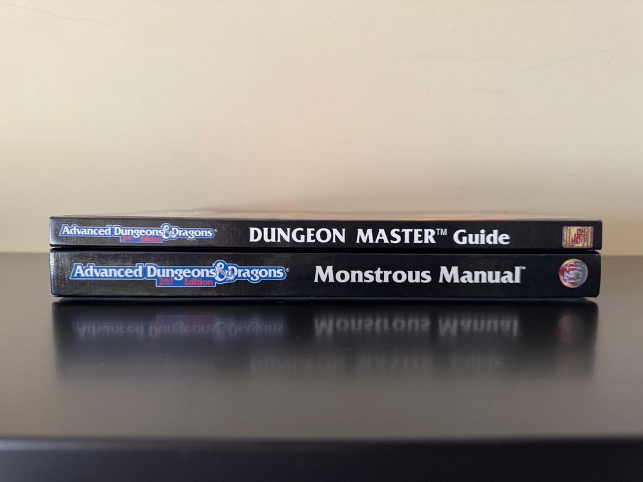 Conjunto de Livros Advanced Dungeons & Dragons 2nd Edition