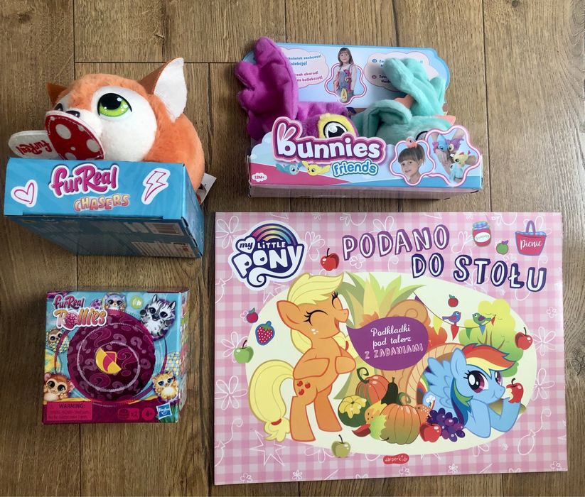 Fur Real Kłębuszki małe zwierzątka, lisek, magnetyczne ptaszki