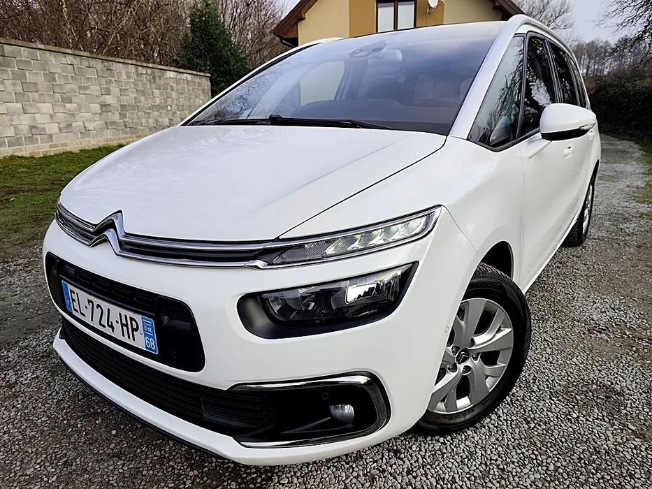 Citroën C4 Grand Picasso 1,2 benzyna* 130 KM* Navi* Parctronik p+t* Tempomat* 7 os.* Oryginał