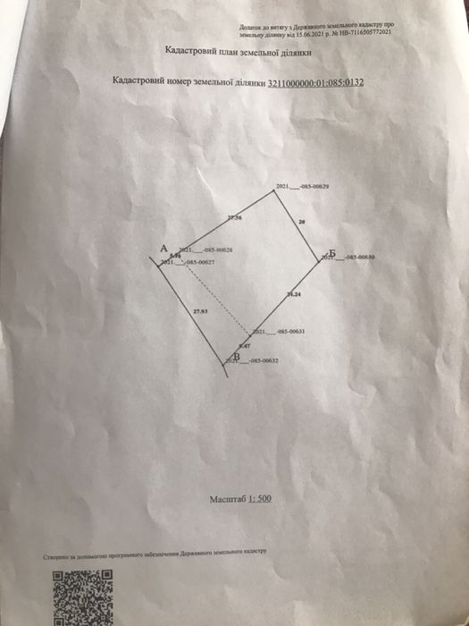 Земельна ділянка під забудова