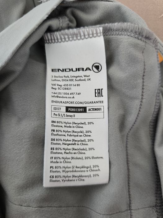 Bluza rowerowa ENDURA Pro SL