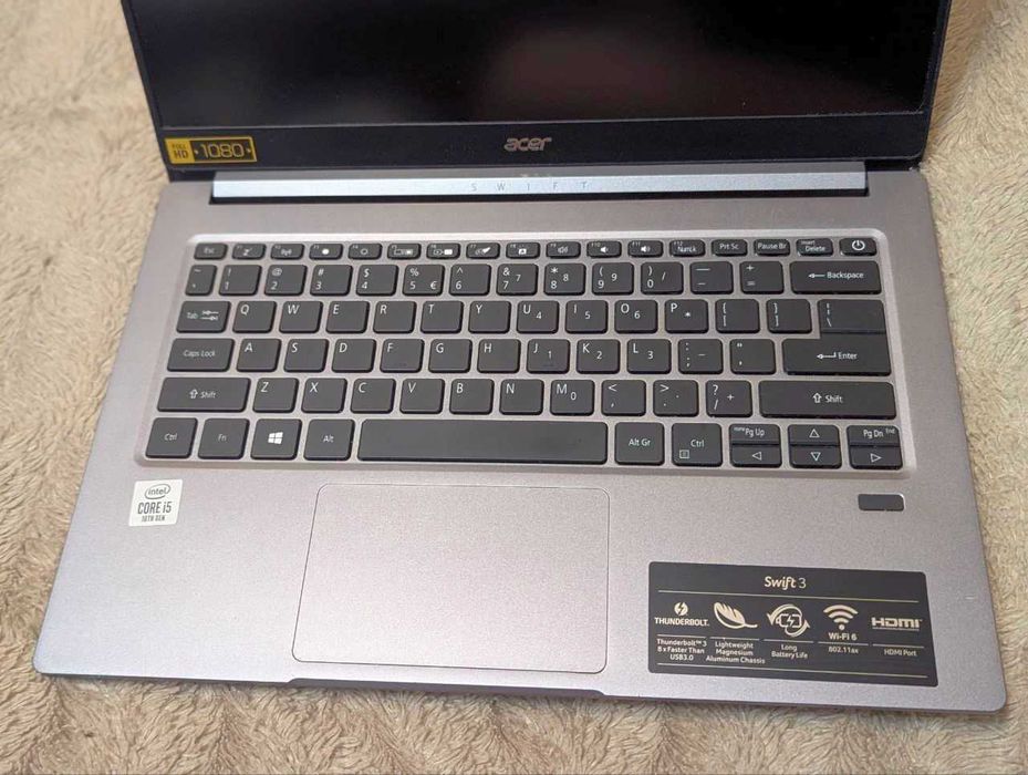 Acer Swift SF314-57/ i5-1035G1 /8 GB RAM/ 512 SSD/ FHD IPS 14"