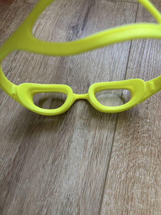 Żółte okulary gogle do pływania nabaiji dziecięce
