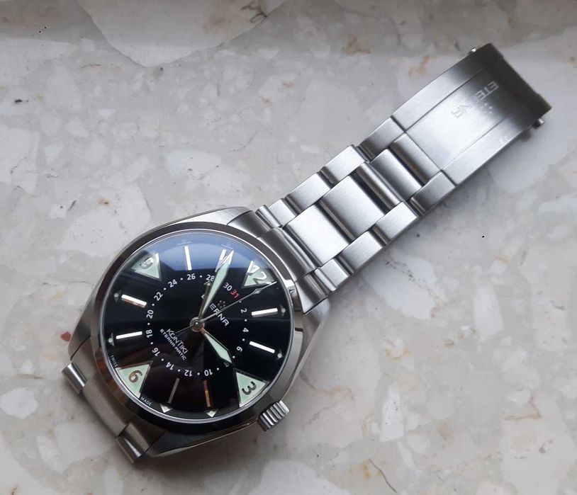 Zegarek Eterna Kontiki Four Hands XXL 44mm