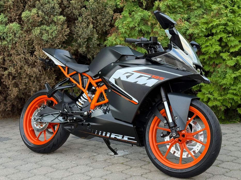 KTM RC 125 125 2016r, ABS, RATY, super stan, bezwypadkowy, VAT marża, transport