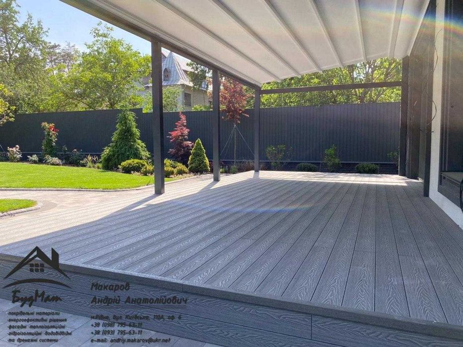 Терасна дошка ДПК — заміна дерева, не боїться води та морозу