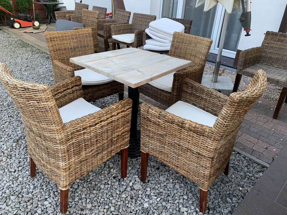 Komplety zestawy rattanowe