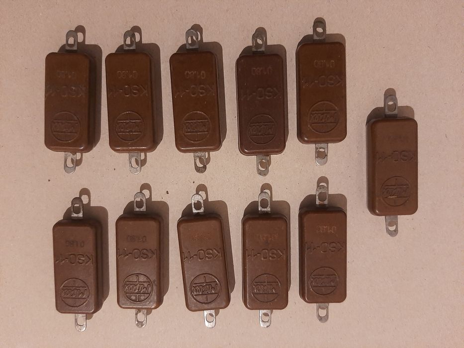 Stare kondensatory  firmy Miflex