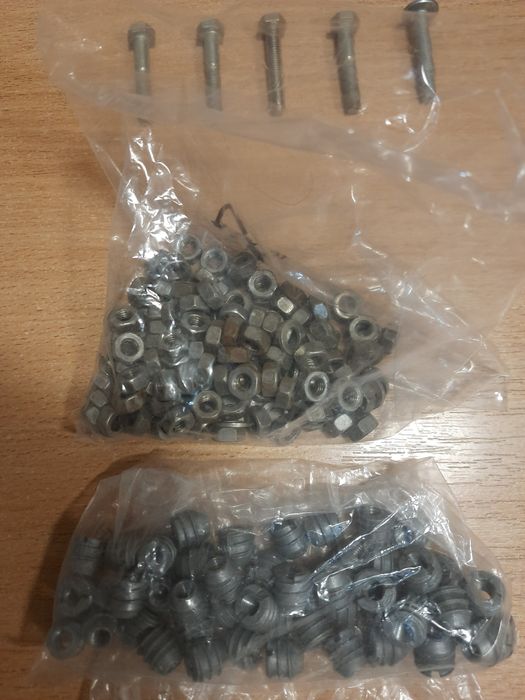 Болты, гайки, элементы крепления