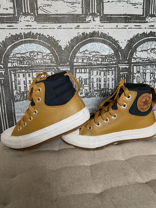 Високі кеди Converse ALL STAR з флісовою підкладкою